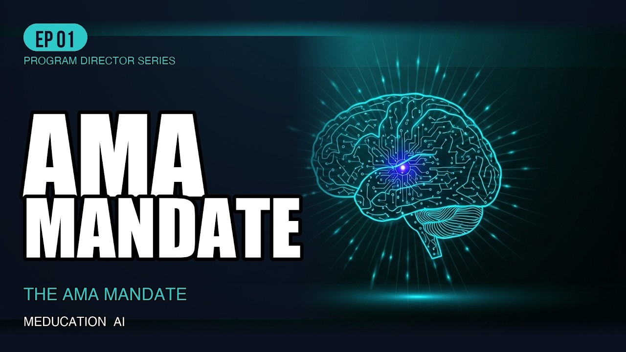 Featured image for MeducationAI blog article: The AMA Just Made AI Literacy Mandatory. Most Programs Have No Idea What That Means.
