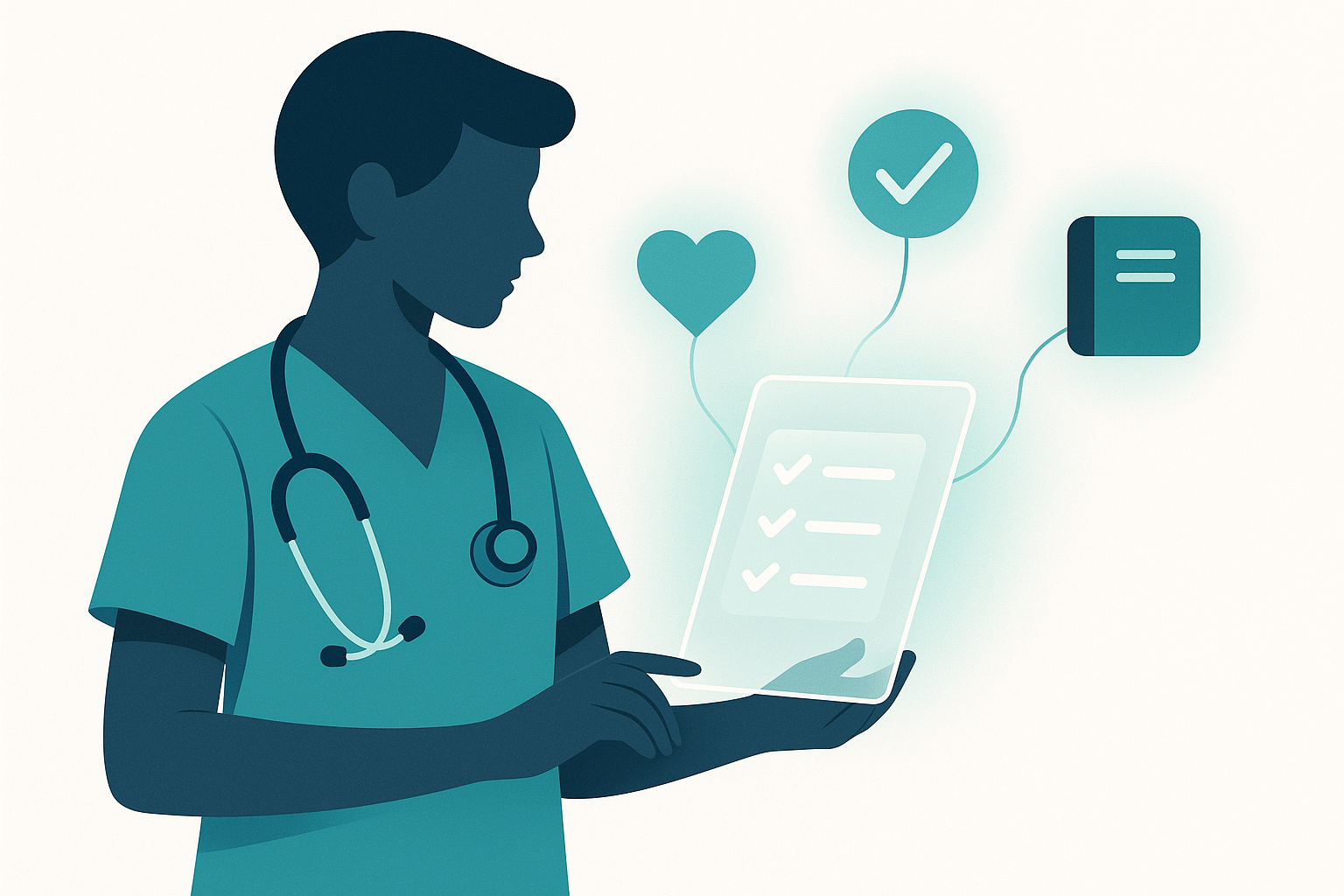 Featured image for MeducationAI blog article: AI Care Plan Help for Nursing Students: What It's Good For and Where It Falls Short