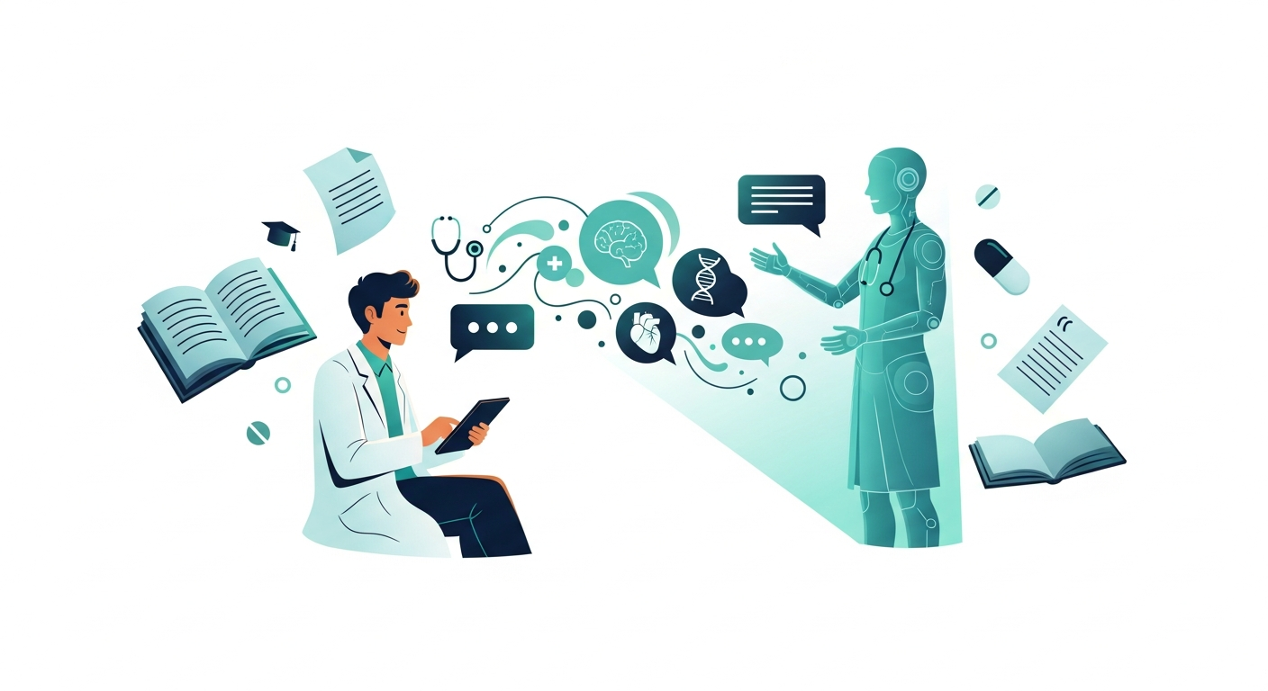 Featured image for MeducationAI blog article: AI Medical Tutors in 2026: How They Work and Which Ones Are Worth Using