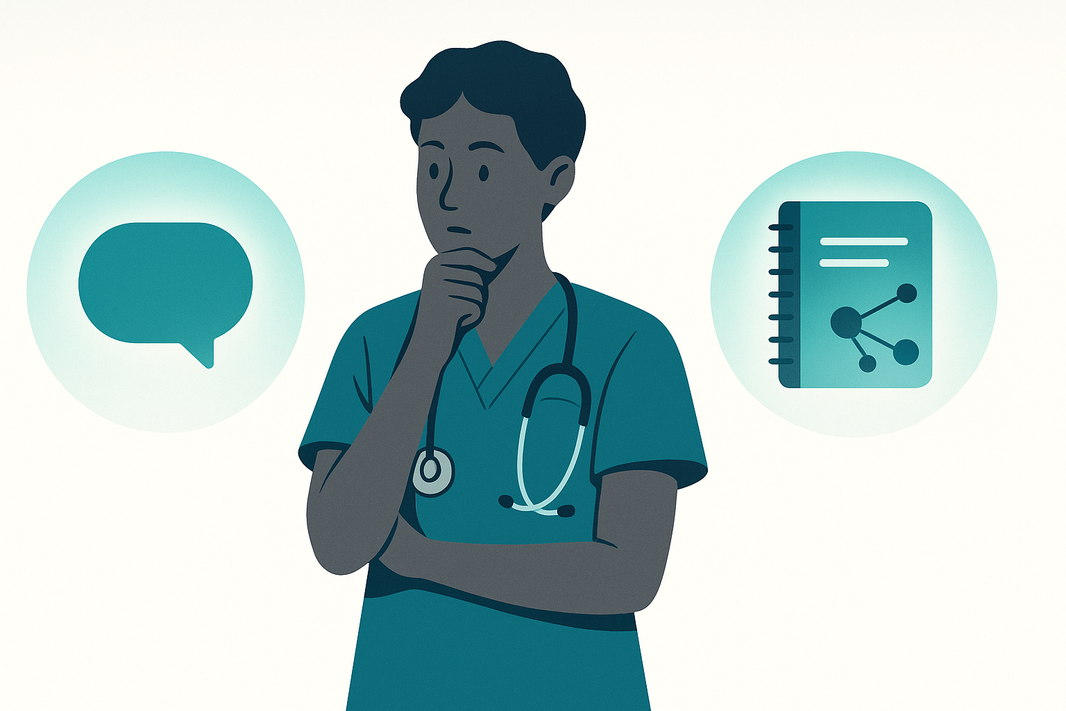 Featured image for MeducationAI blog article: ChatGPT vs a Dedicated Nursing AI Study Tool: What Nursing Students Should Actually Use