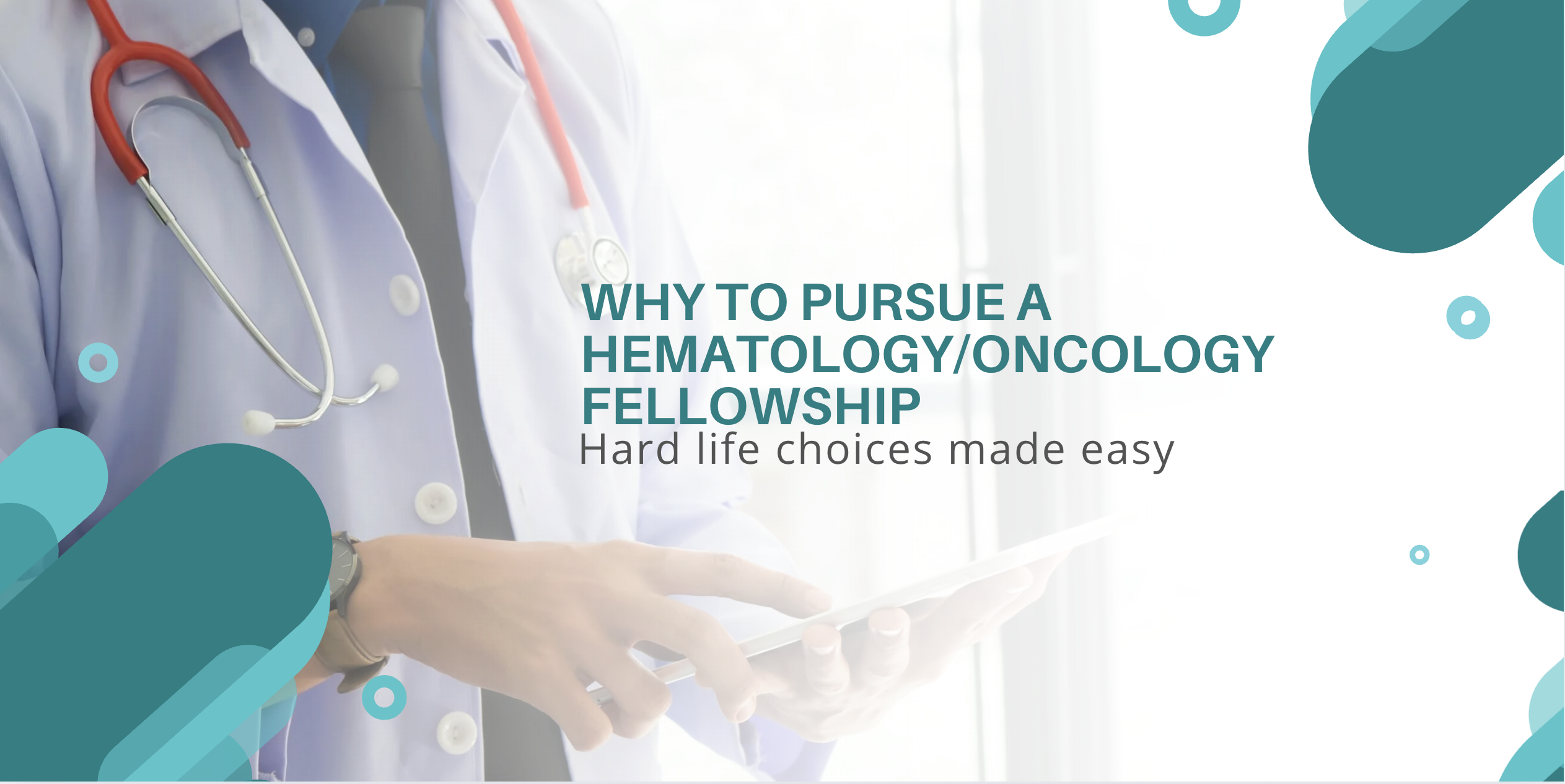Featured image for MeducationAI blog article: Why Pursue a Hematology/Oncology Fellowship? A Guide for Residents Asking the Hard Questions